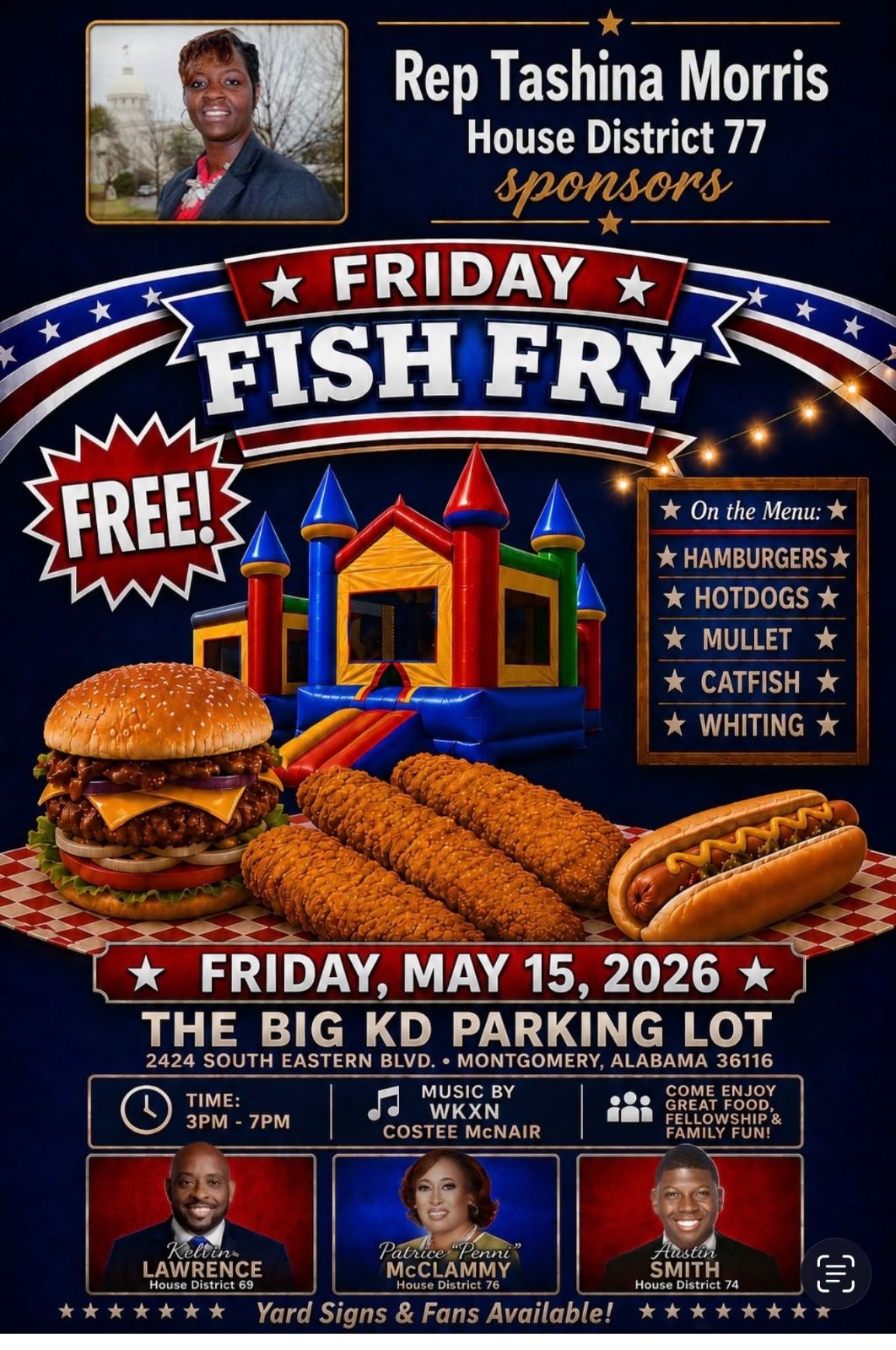 Friday Fish Fry Flyer